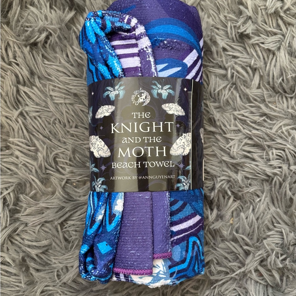 Fairyloot The Knight and the Moth Beach Towel
